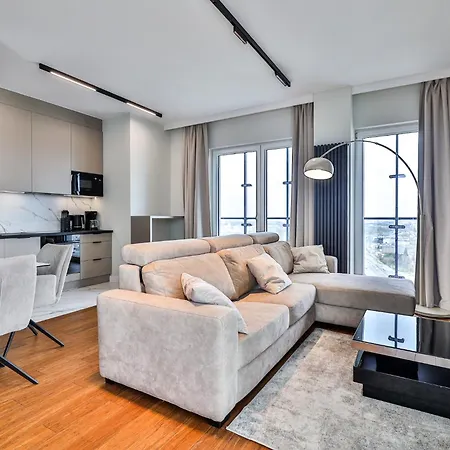 Apartment Kasprzaka 29 Panorama Tower 20 Pietro 85m2 By Perfect 2015 Warsaw
