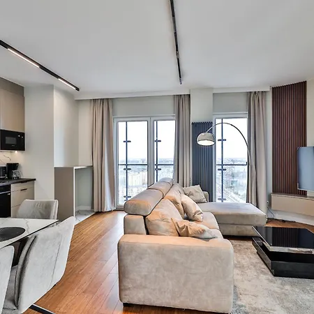 Kasprzaka 29 Panorama Tower 20 Piętro 85m2 By Perfect 2015 *
