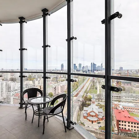 Daire Kasprzaka 29 Panorama Tower 20 Pietro 85m2 By Perfect 2015 Varşova